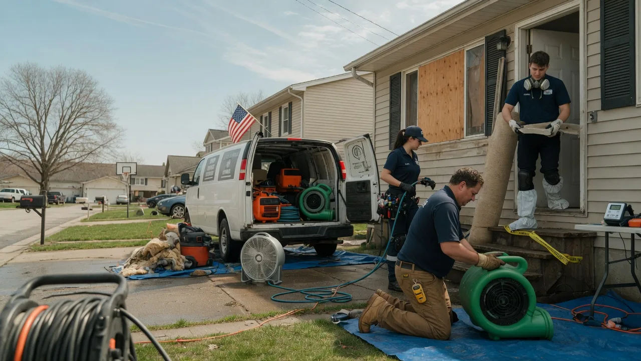 Water Damage Restoration in Mantee, MS near me